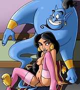 Lustful Jasmine - adult cartoons
